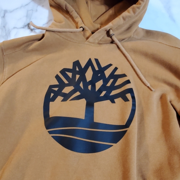 Timberland Tree Logo Men's Hoodie size M - Picture 3 of 15
